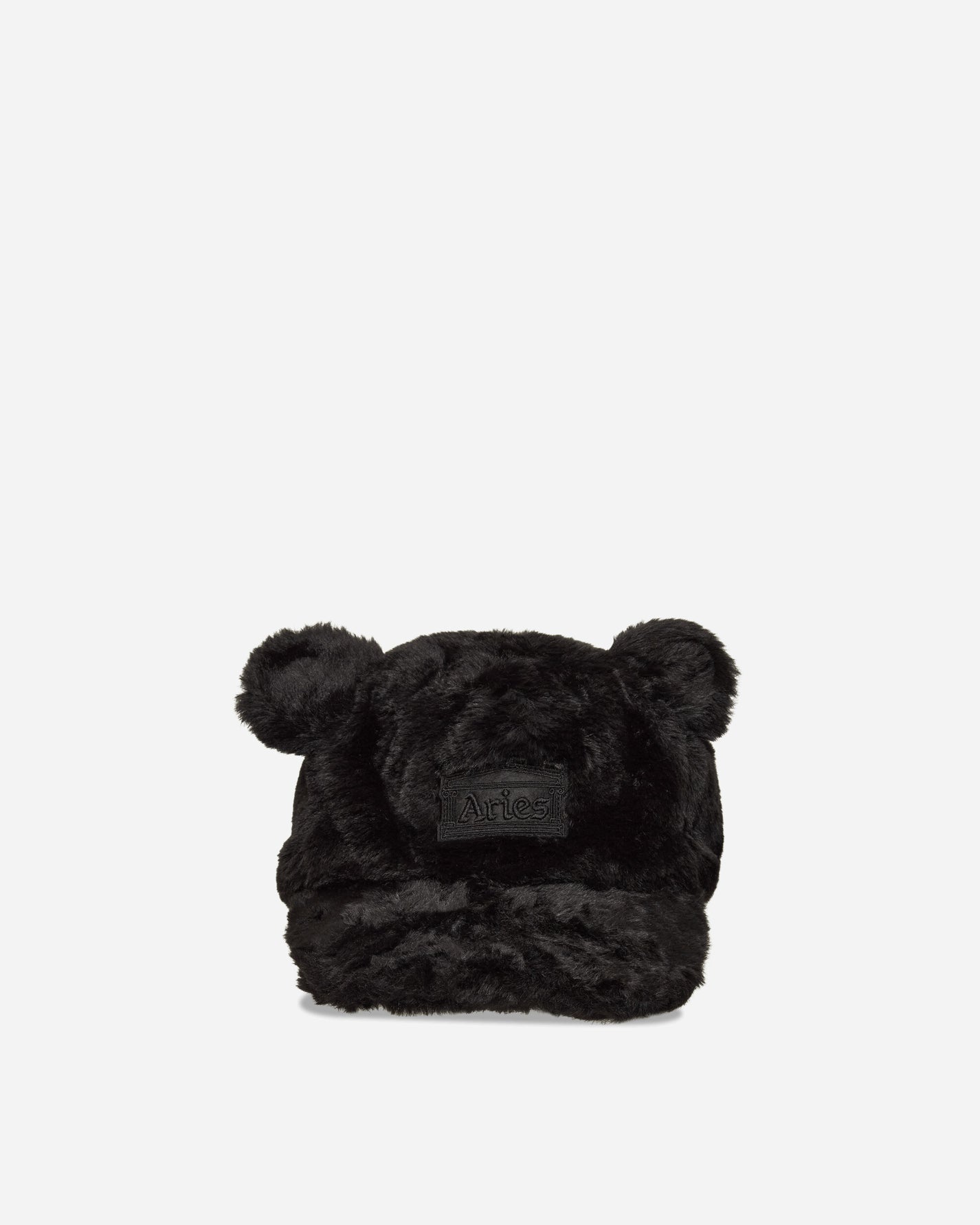 Aries Temple Fluffy Ear Cap Black Hats Caps AR9005404 Black