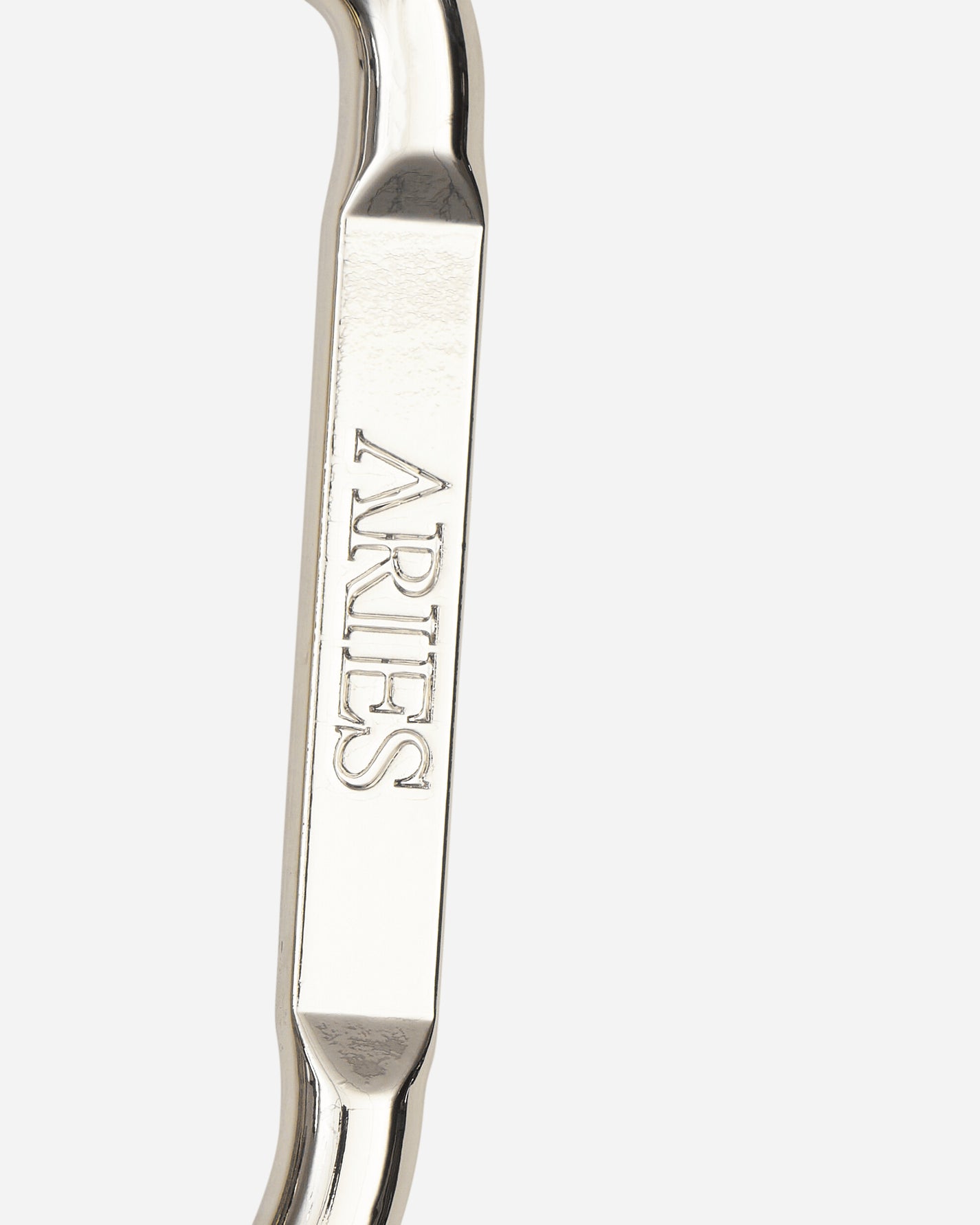 Aries Column Carabiner Silver/Gold Small Accessories Keychains AR9002405 SILVERGOLD