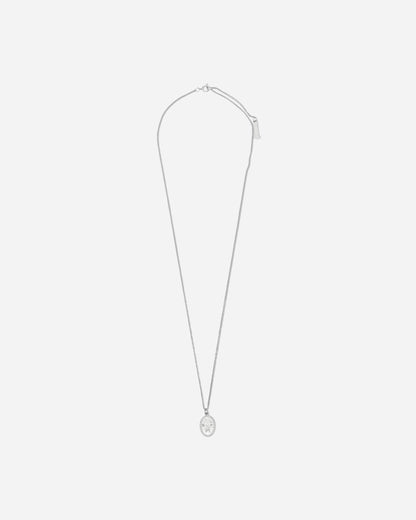 Aries Chain Necklace With Fly Paved Pendants Silver Jewellery Necklaces AR9020605 SILVER