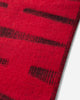 Aries Press Gothic Checked Wool Scarf Red Gloves and Scarves Scarves and Warmneck AR9011406 Red