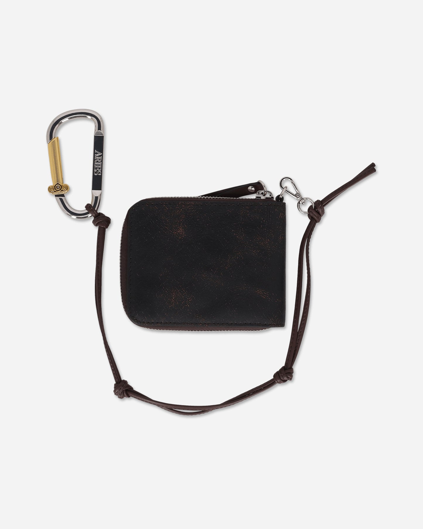 Aries Vintage Leather Bobby Wallet Brown Wallets and Cardholders Wallets AR1001604 Brown