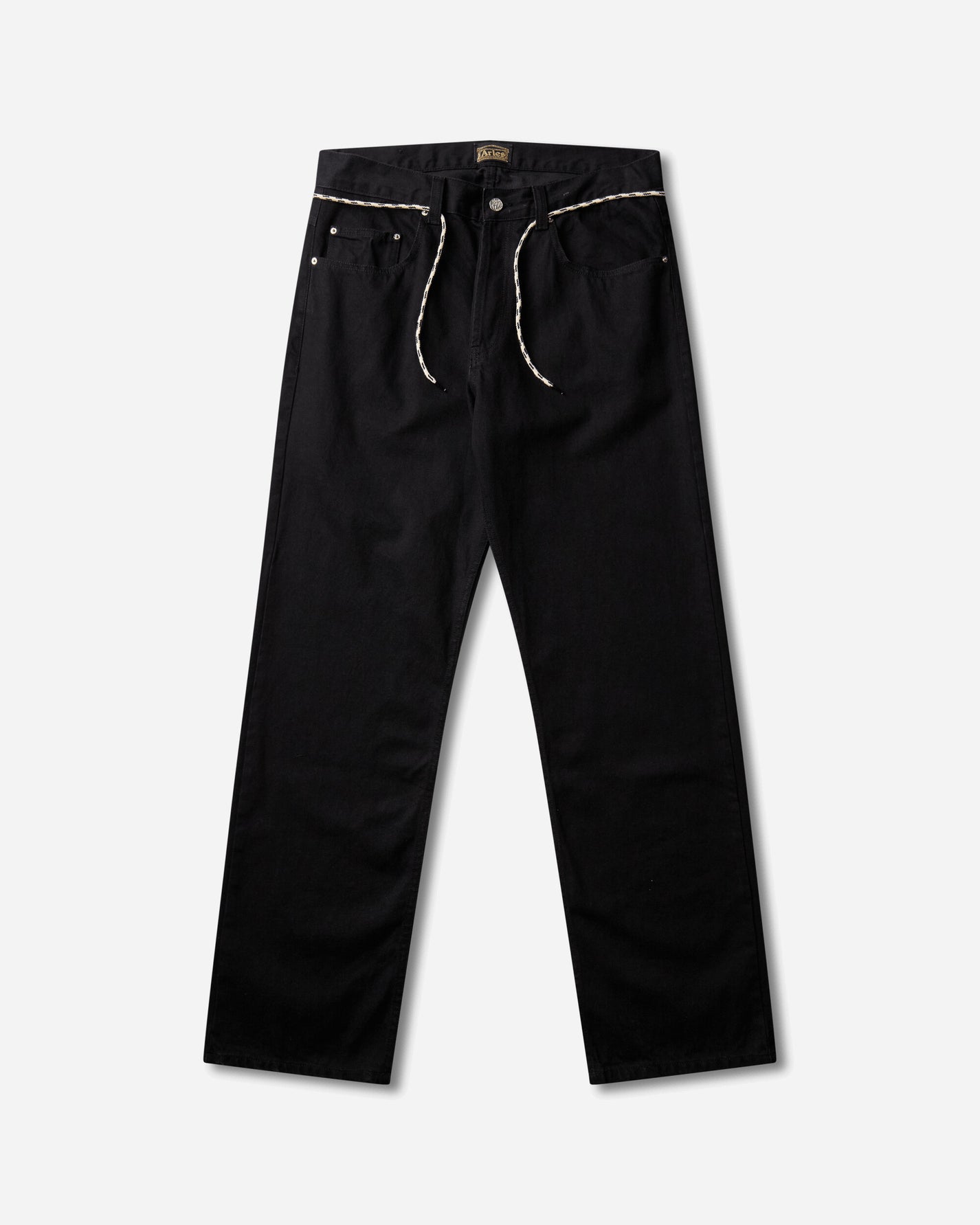 Aries Classic Batten Jean Black Pants Denim AR3131406 Black