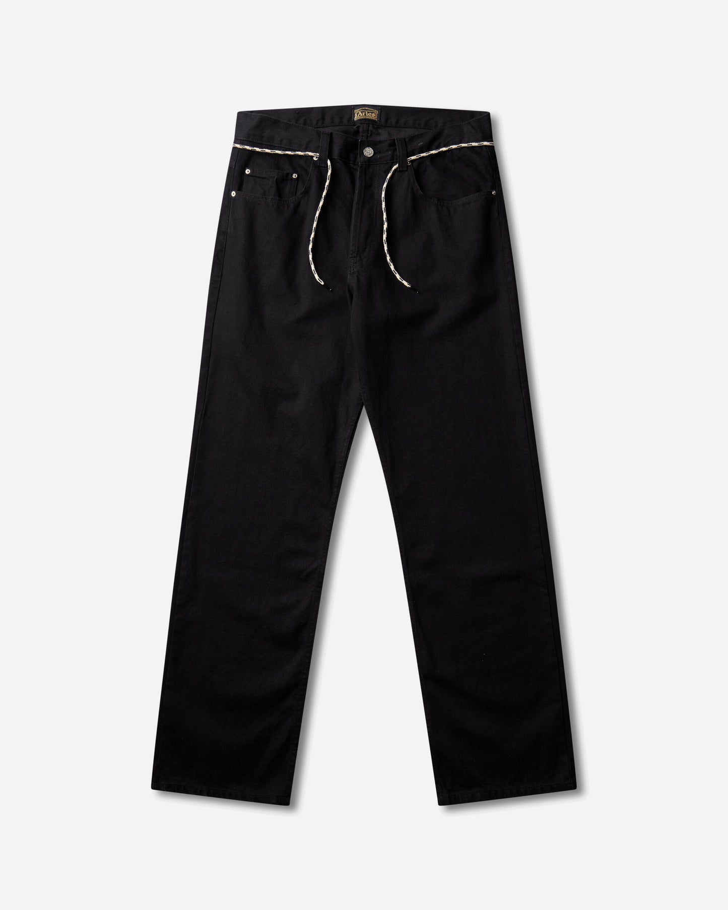Aries Classic Batten Jean Black Pants Denim AR3131406 Black