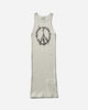 Aries Barbed Peace Lightweight Vest Dress Alabaster Dresses Dress Mid AR5090103 ALBS