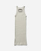 Aries Barbed Peace Lightweight Vest Dress Alabaster Dresses Dress Mid AR5090103 ALBS