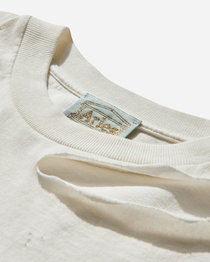 Aries Distressed The Aries Project Dress Off White Dresses Dress Mid AR5001504 Off White