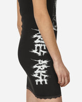 Aries Hardcore Lace Trim Vest Dress Black Dresses Dress Mid SUAR50060X BLK