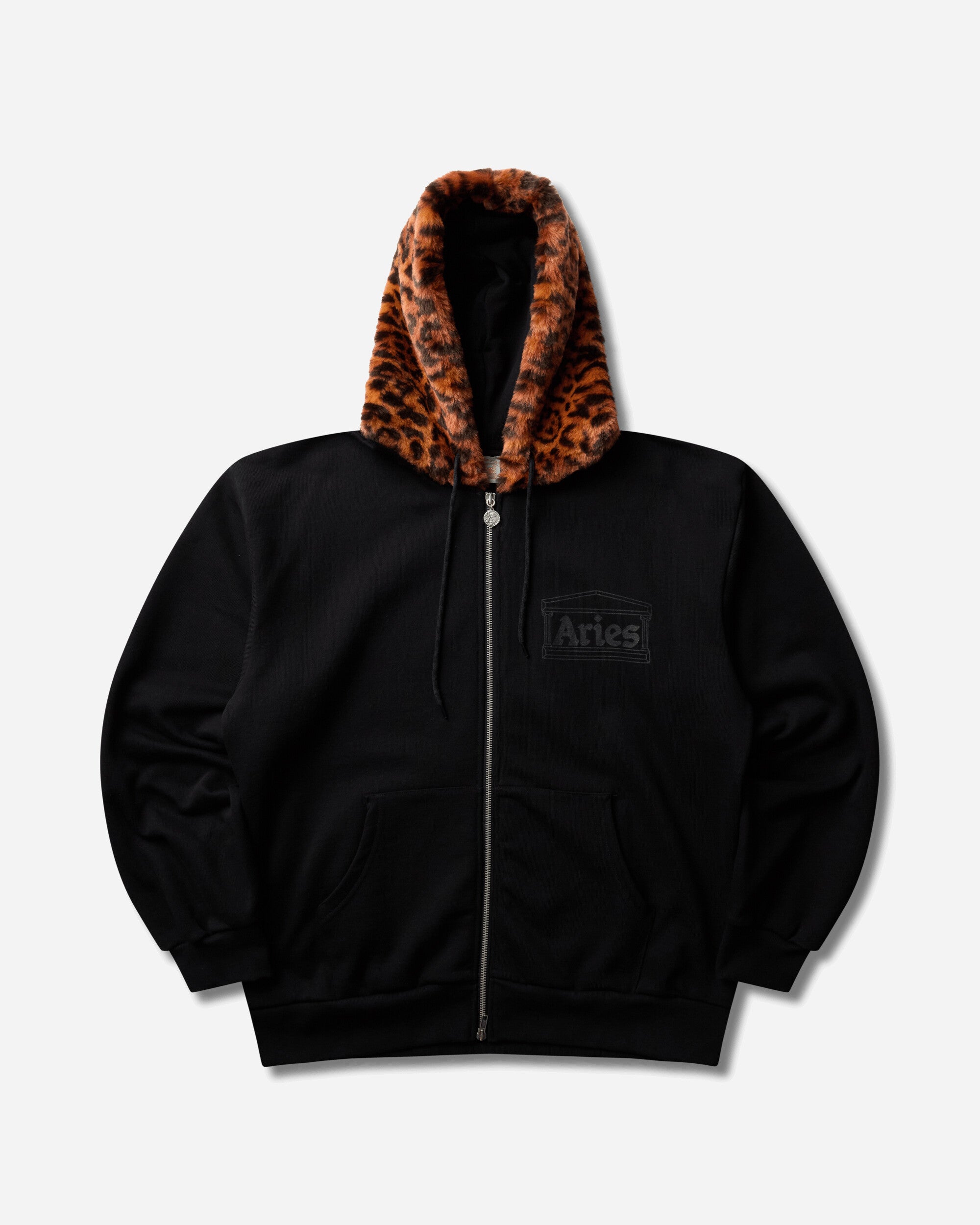 Men's Hard-Washed Damaged Denim Hooded Zip-Up Jacket Black – Slam Jam®