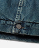 Aries Sherpa Vintage Western Car Coat Blue Coats and Jackets Jackets AR7120006 Blue
