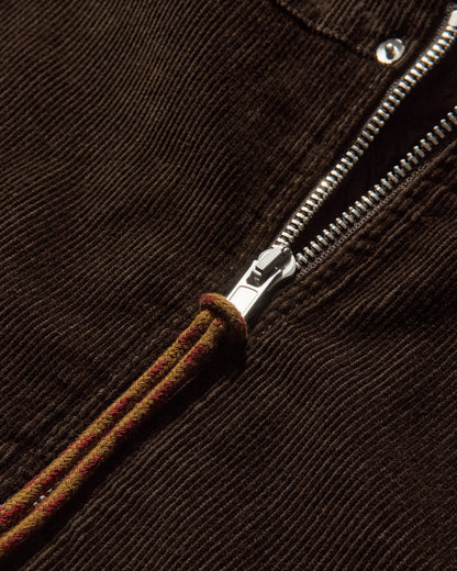 Aries Washed Cord Carpenter Jacket Brown Coats and Jackets Jackets AR7025004 Brown