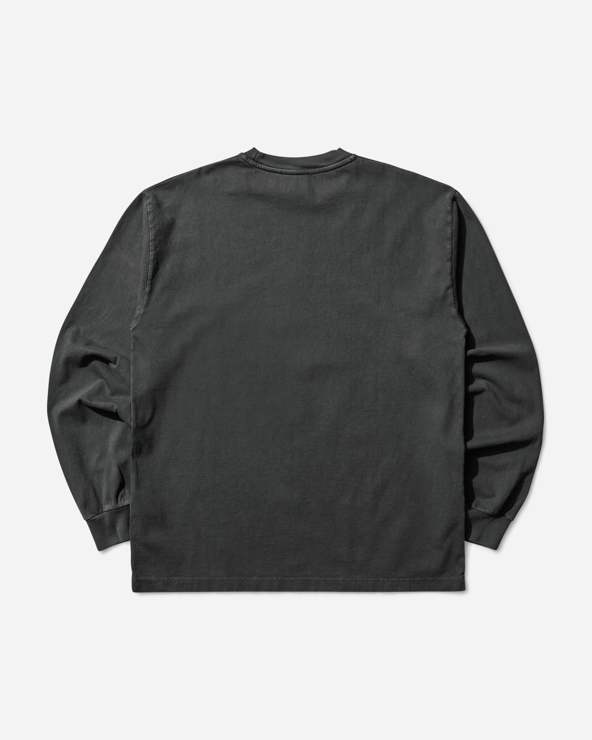 Aries Faded Grunge Ls Tee Black T-Shirts Longsleeve AR6002604 Black