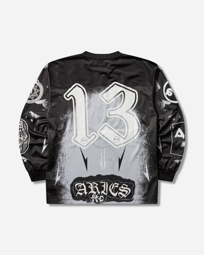 Aries Metal Airtex Ls Tee Black T-Shirts Longsleeve AR6005005 BLACK