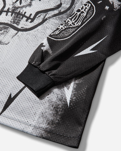 Aries Metal Airtex Ls Tee Black T-Shirts Longsleeve AR6005005 BLACK