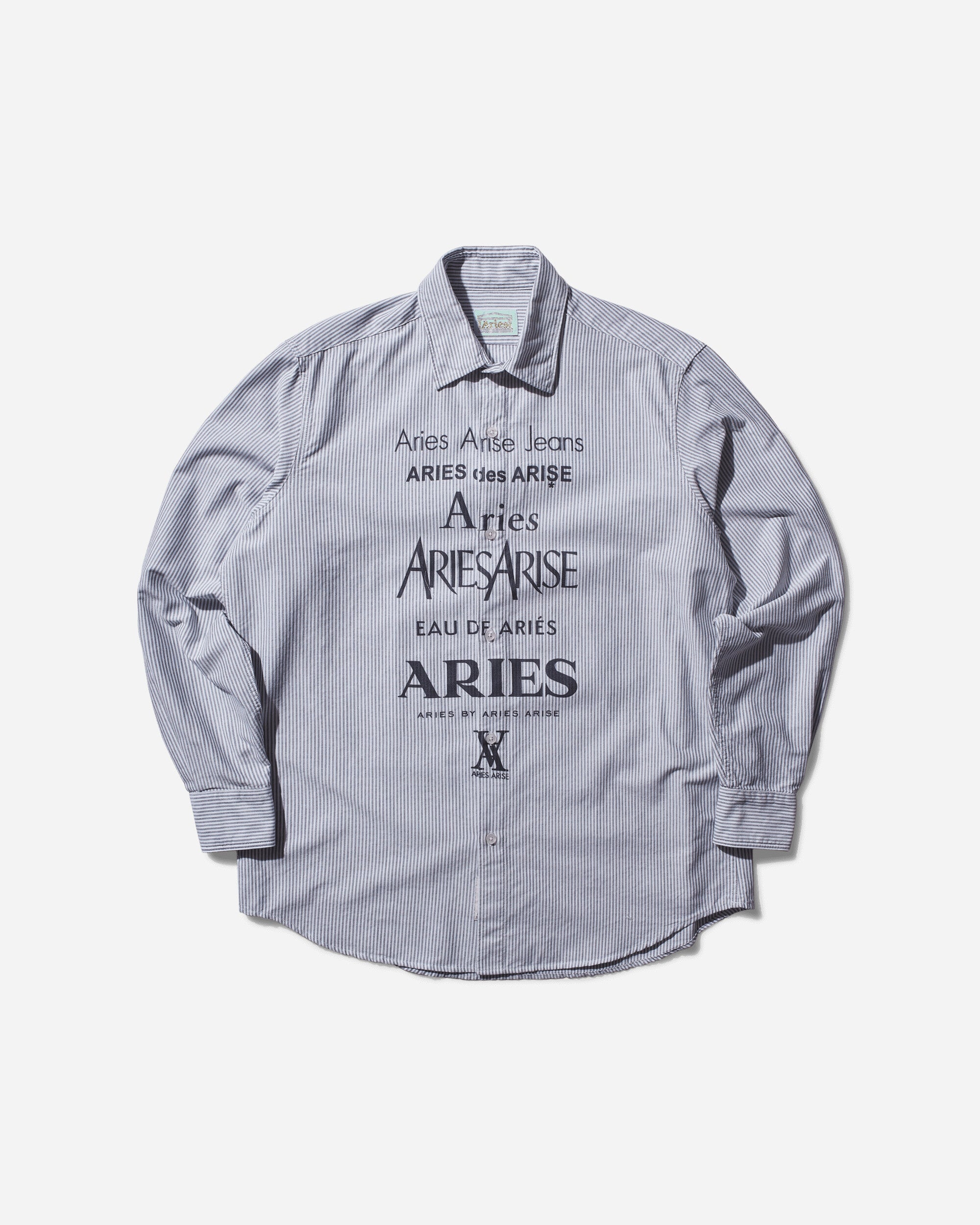 Aries Perfume Oxford Shirt Black Shirts Longsleeve Shirt AR4010702 BLK