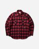 Aries Plaid Western Ls Shirt Red Shirts Longsleeve Shirt AR4016606 Red
