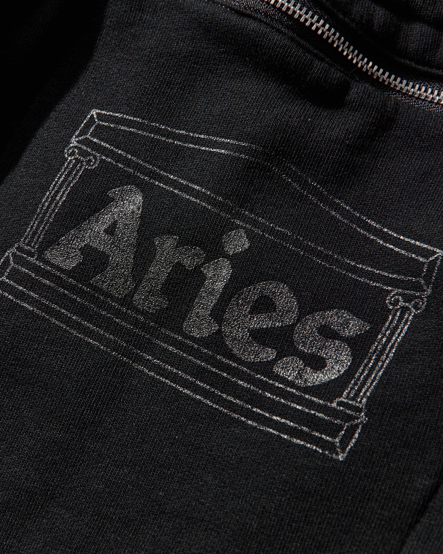 Aries Premium Temple Rara Mini Sweatskirt Black Skirts Mini AR3290005 BLACK