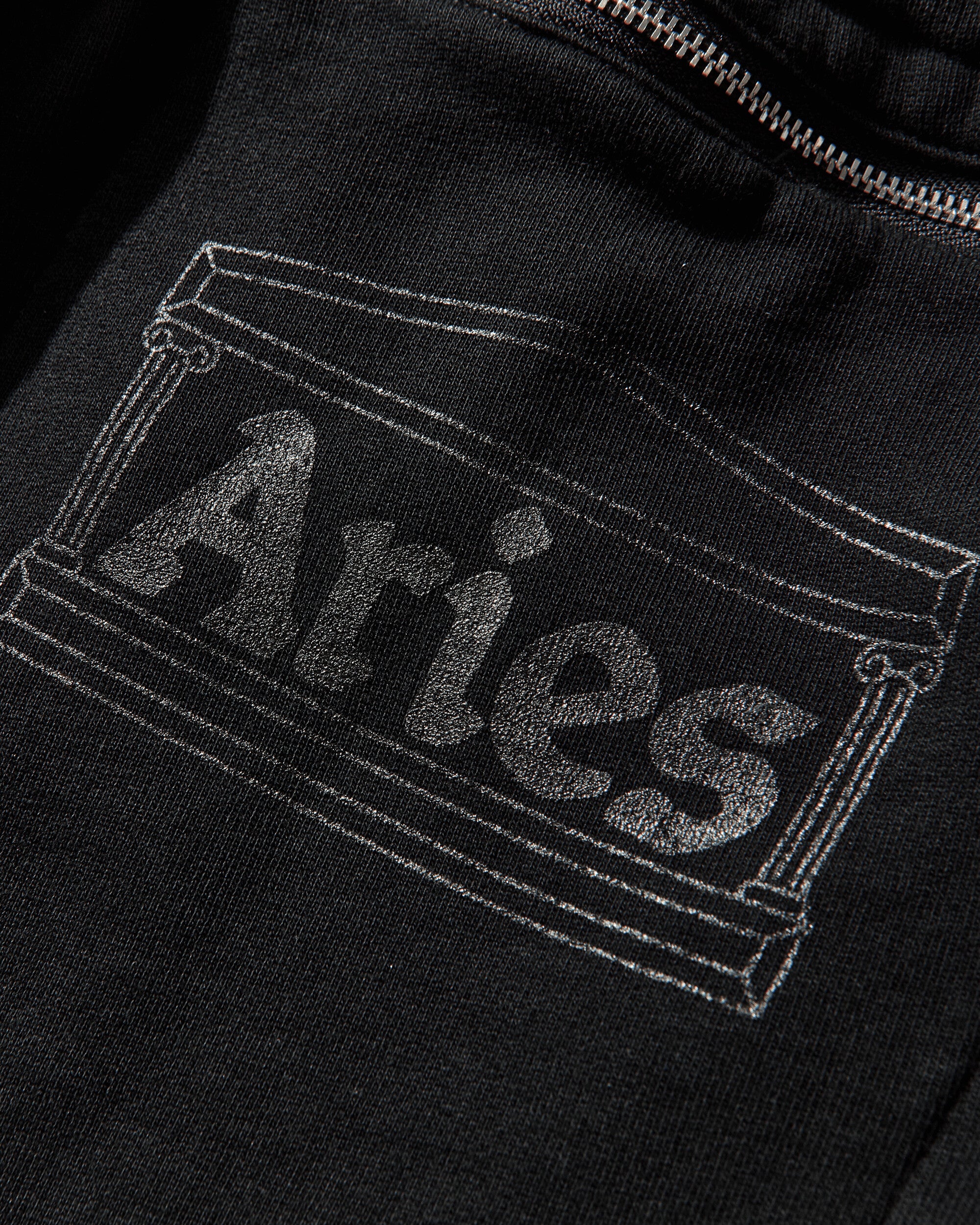 Aries Premium Temple Rara Mini Sweatskirt Black Skirts Mini AR3290005 BLACK