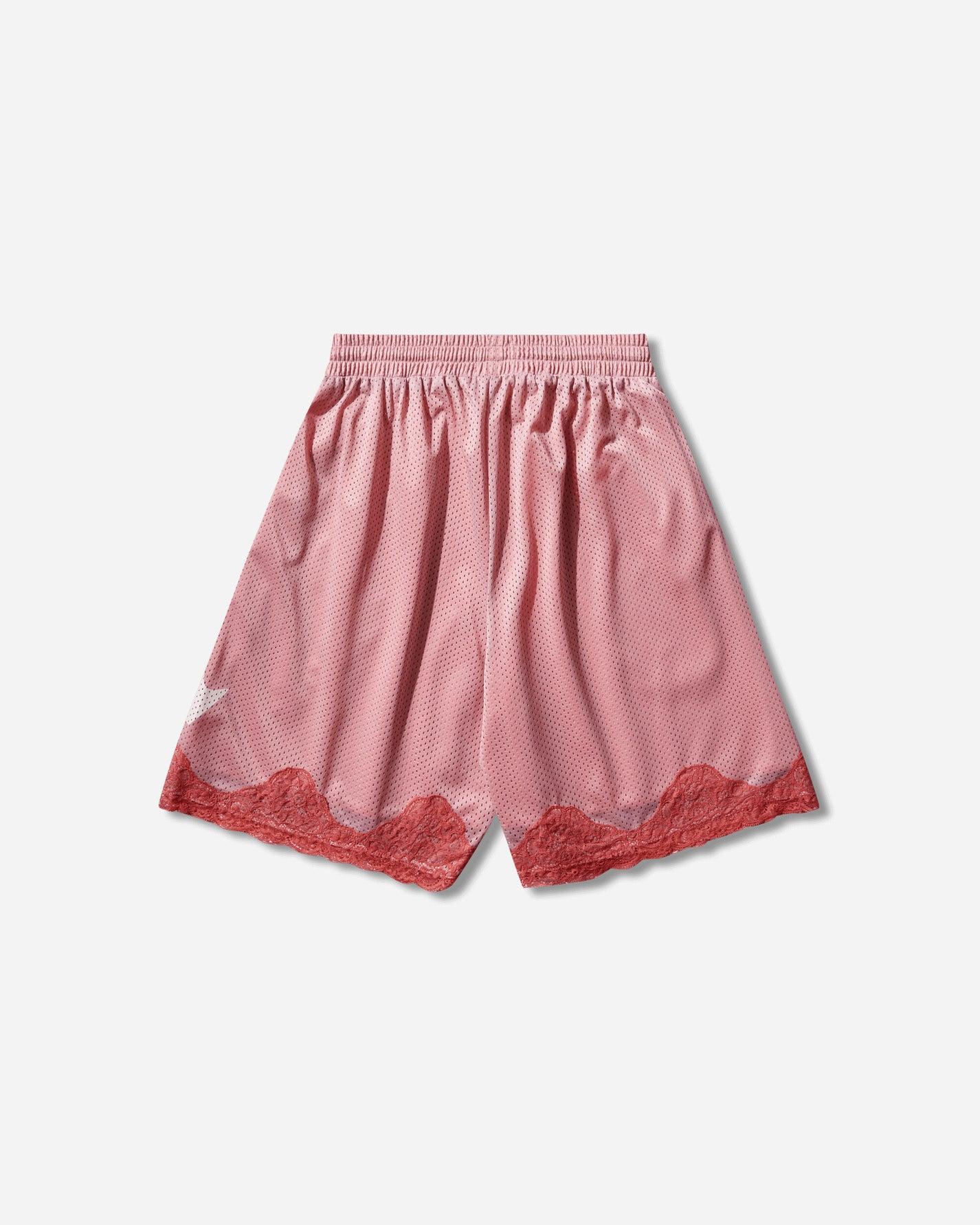 Aries Gothic Lace Airtex Shorts Pink Shorts Short AR3080005 PINK