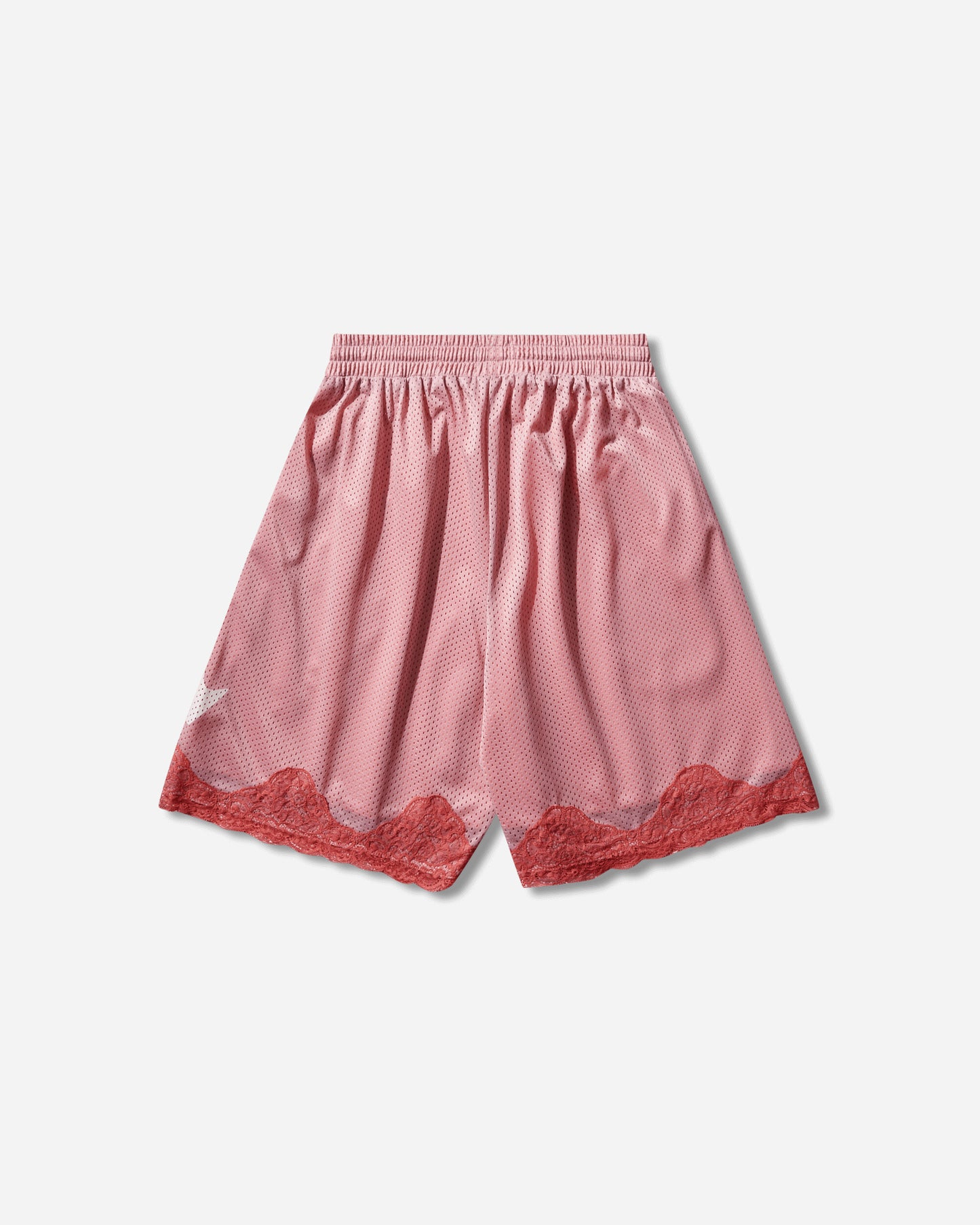 Aries Gothic Lace Airtex Shorts Pink Shorts Short AR3080005 PINK