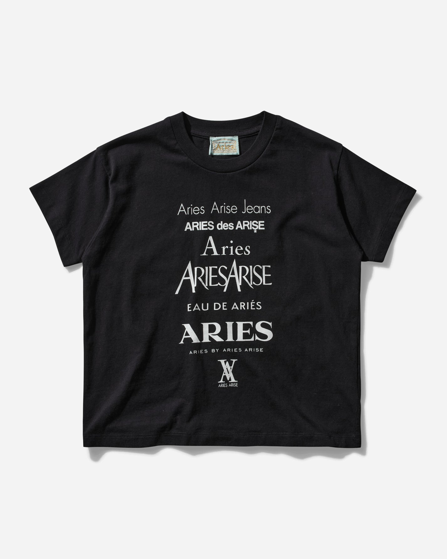 Aries Perfume SS Tee Baby Black T-Shirts Shortsleeve AR6000502P BLK