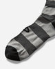 Aries Stripey Knee High Socks Black Underwear Socks AR0005105 BLACK