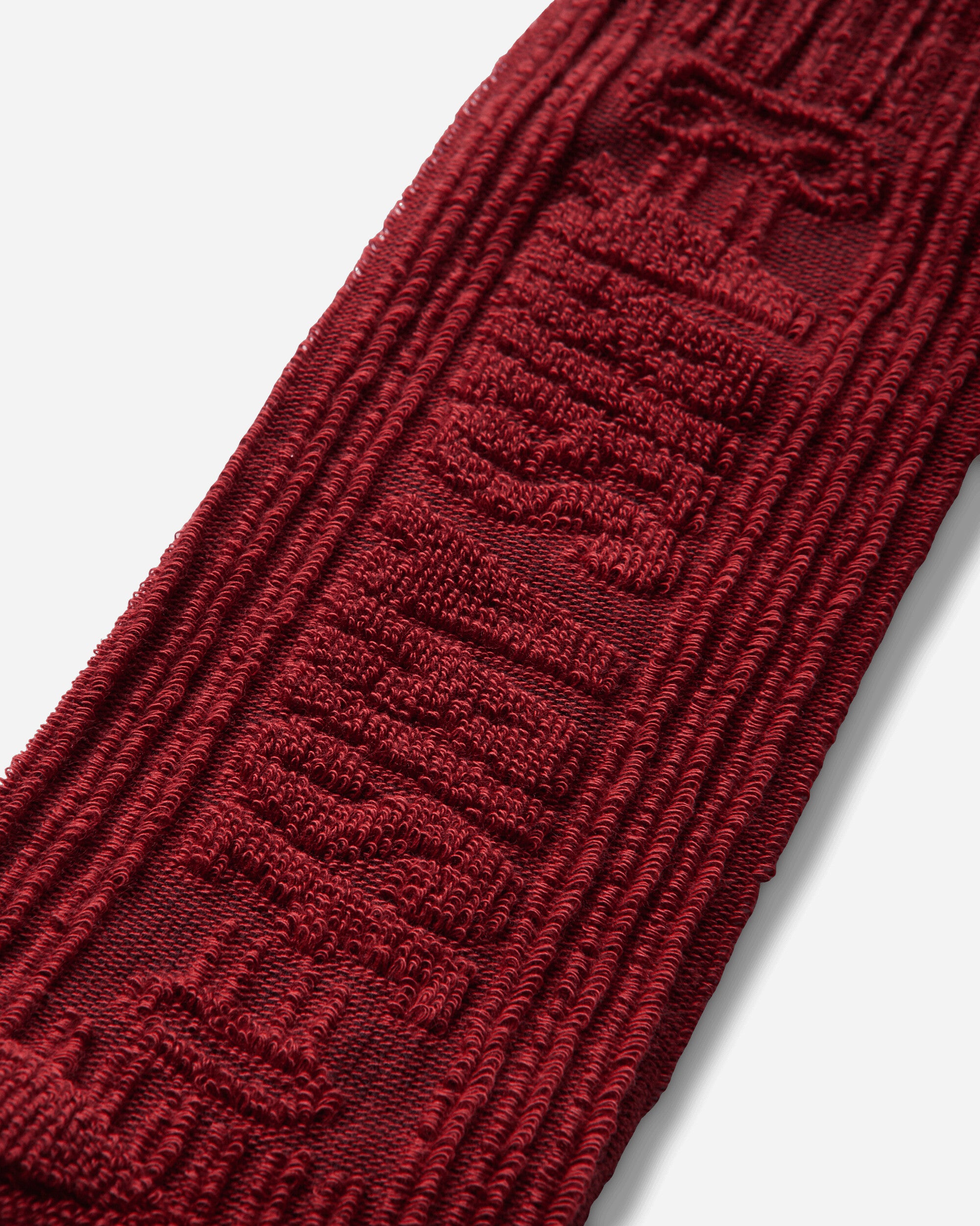 Aries Towelling Column Sock Red Underwear Socks AR0005406 Red