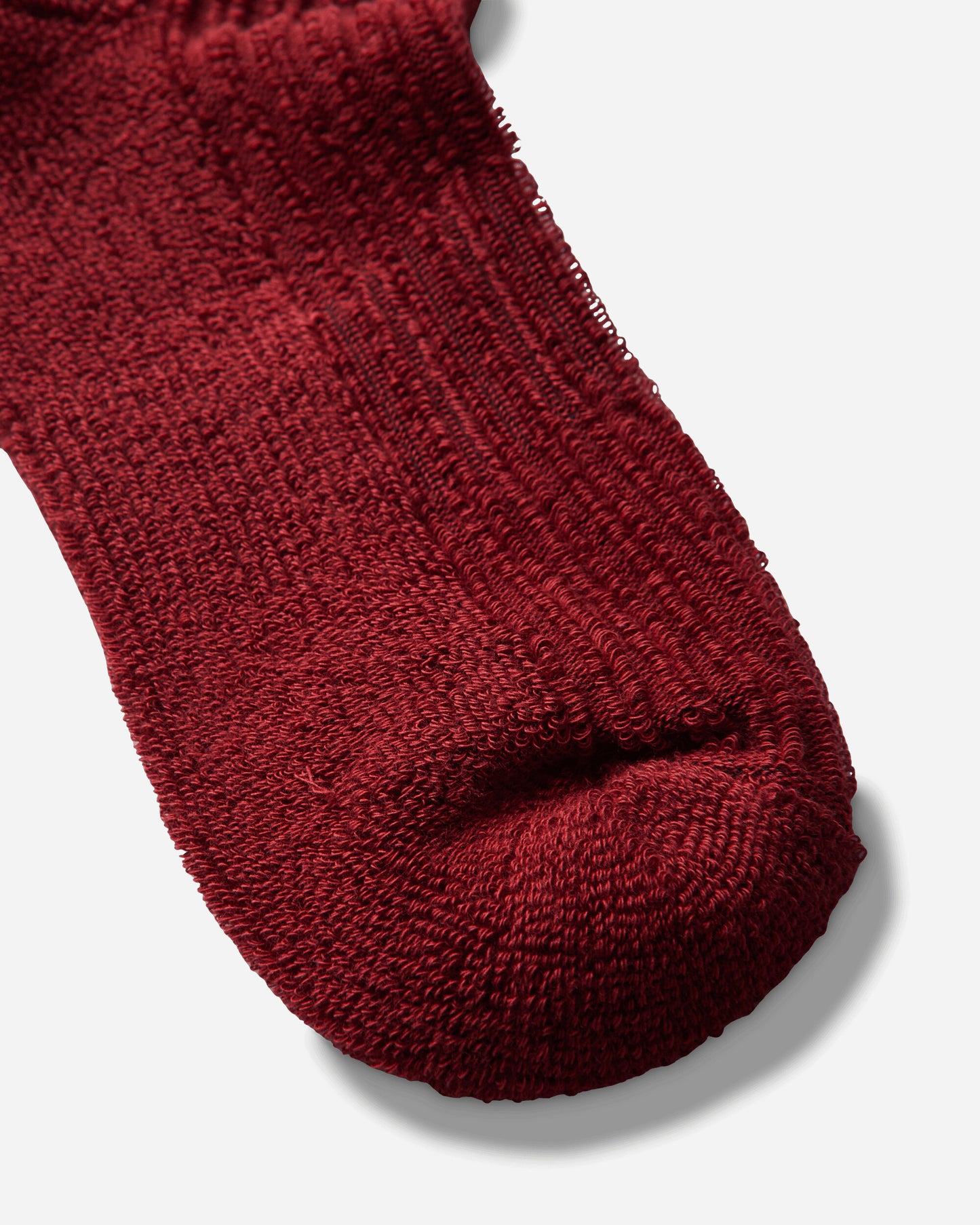 Aries Towelling Column Sock Red Underwear Socks AR0005406 Red