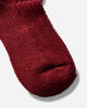 Aries Towelling Column Sock Red Underwear Socks AR0005406 Red