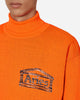 Aries Temple Fluro Turtleneck Knit Orange Knitwears Sweaters FTAR20024 ORG