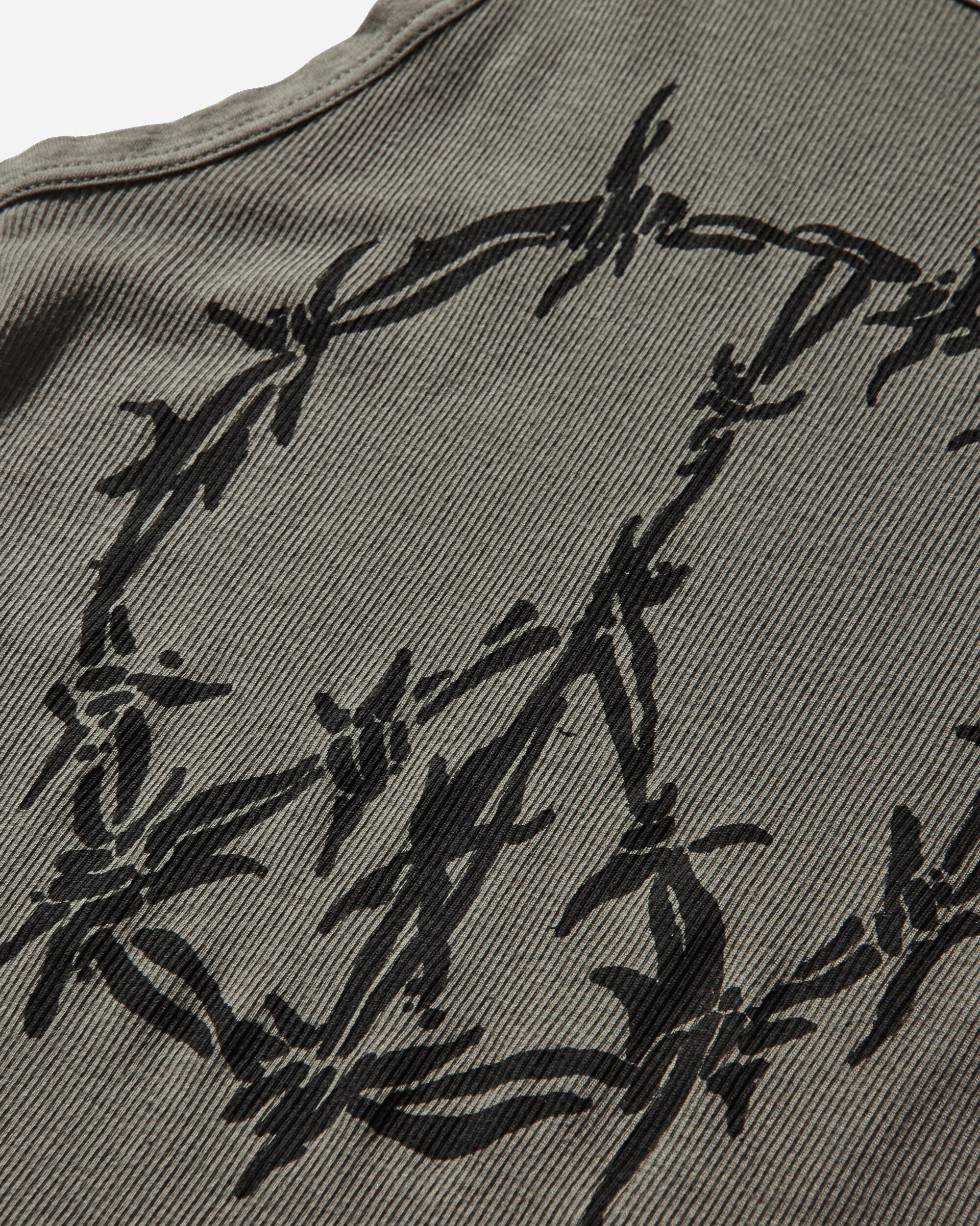 Aries Barbed Peace Lightweight Vest Olive T-Shirts Top AR4090105 OLIVE