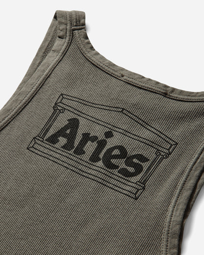 Aries Barbed Peace Lightweight Vest Olive T-Shirts Top AR4090105 OLIVE