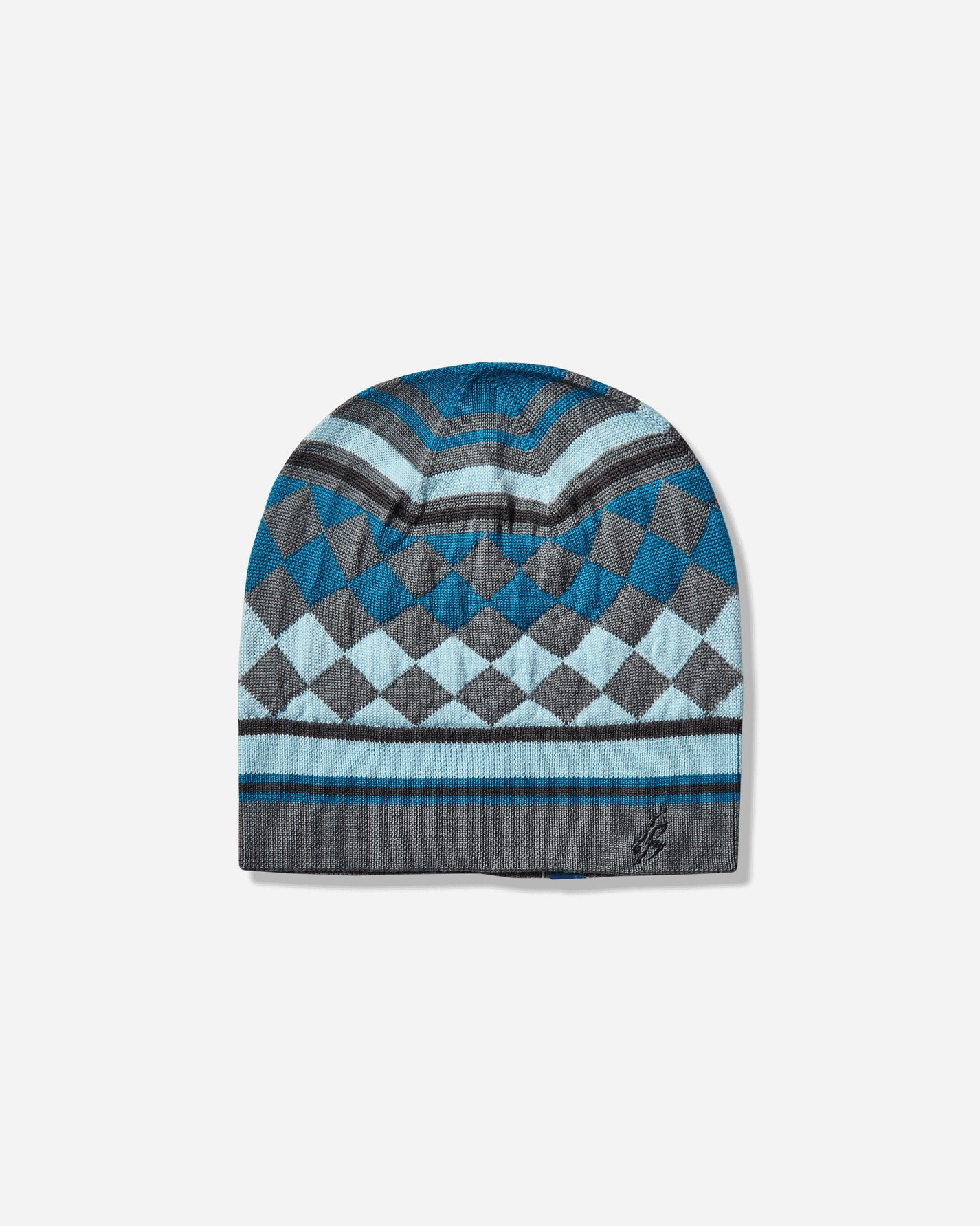 Asics Aquifolia Knit Hat Anchor Grey/Sky Hats Caps 3203A091-023