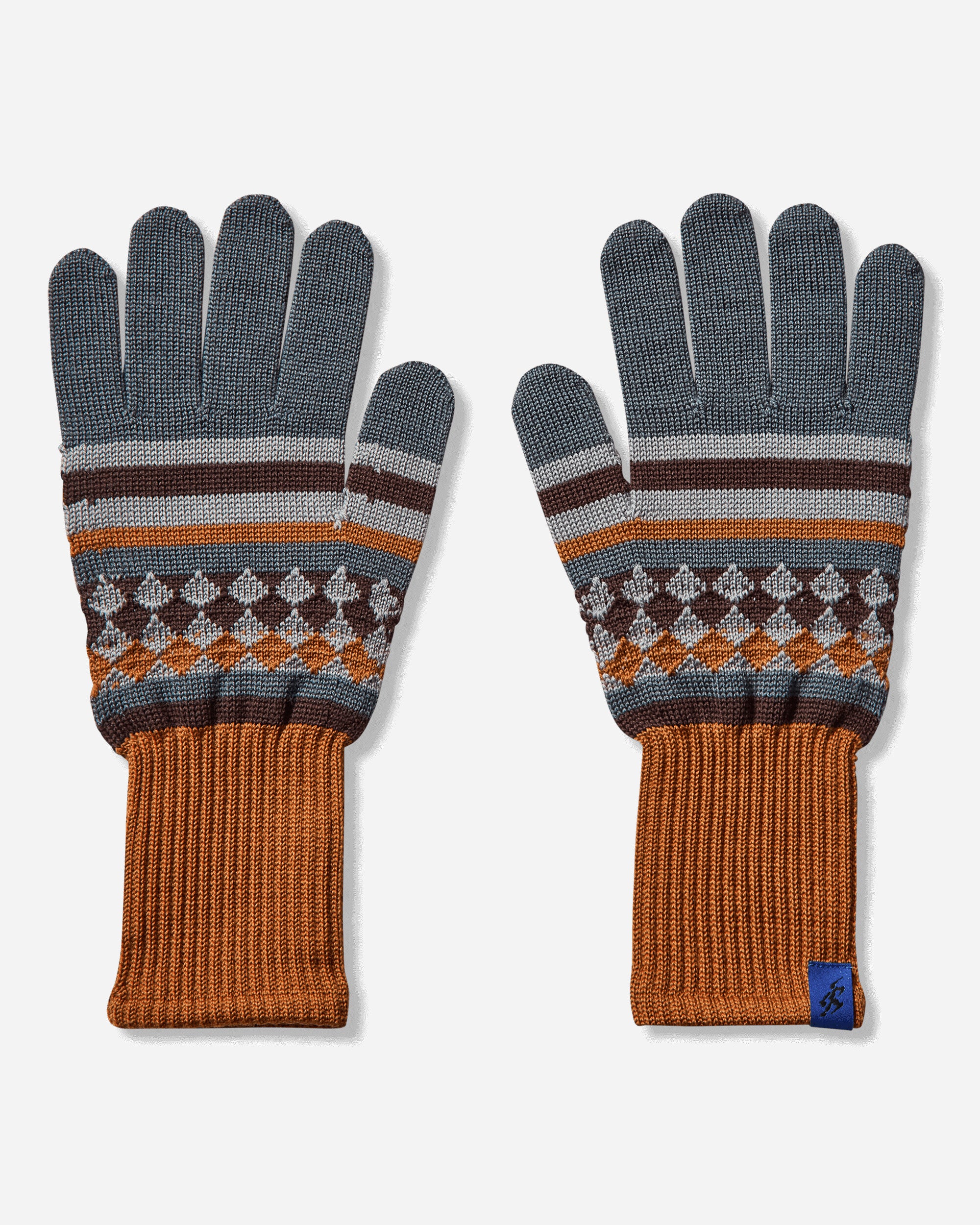 Asics Aquifolia Knit Glove Mist/Rust Gloves and Scarves Gloves 3203A090-021