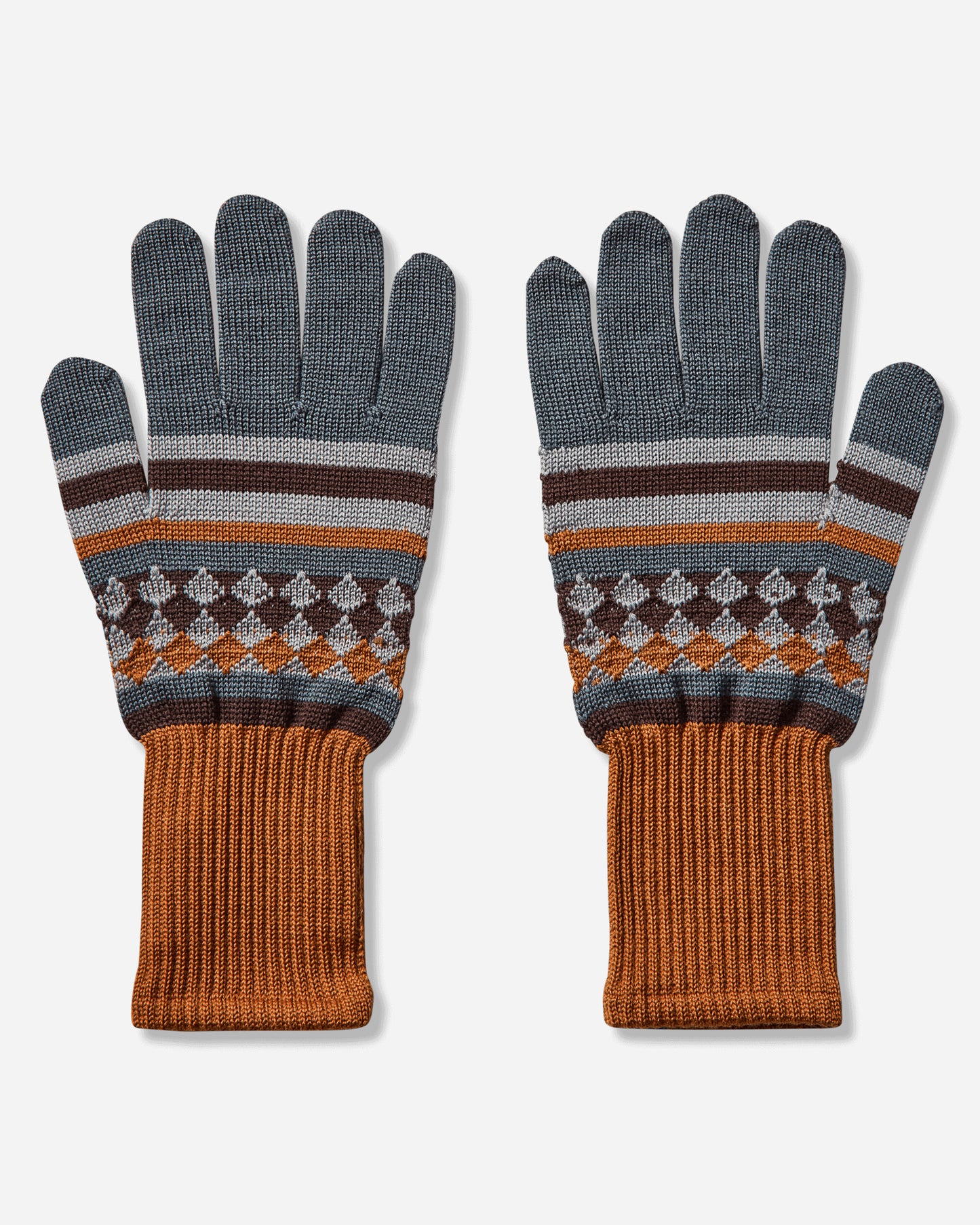 Asics Aquifolia Knit Glove Mist/Rust Gloves and Scarves Gloves 3203A090-021