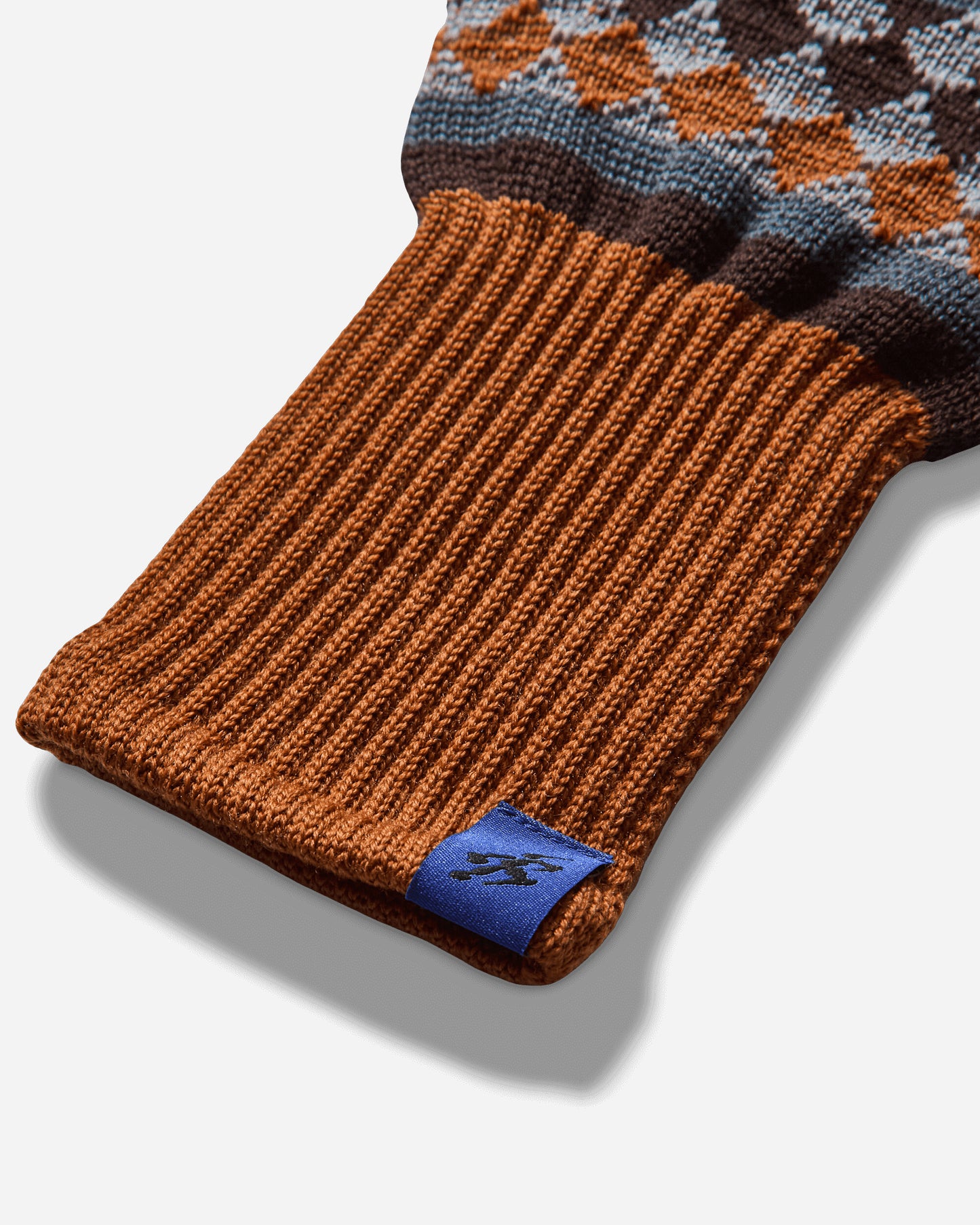 Asics Aquifolia Knit Glove Mist/Rust Gloves and Scarves Gloves 3203A090-021