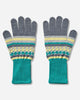 Asics Aquifolia Knit Glove Blue Haze/Lemon Gloves and Scarves Gloves 3203A090-022