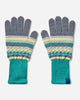 Asics Aquifolia Knit Glove Blue Haze/Lemon Gloves and Scarves Gloves 3203A090-022