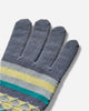 Asics Aquifolia Knit Glove Blue Haze/Lemon Gloves and Scarves Gloves 3203A090-022