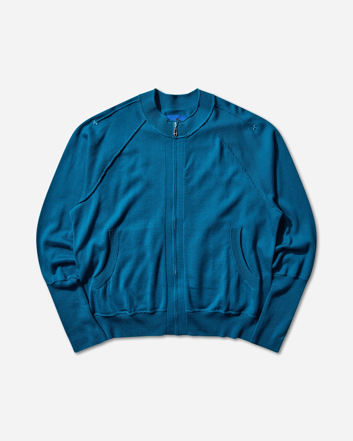 Asics Oxalidac Knit Cardigan Ink Blue Knitwears Cardigans 2203A324-400