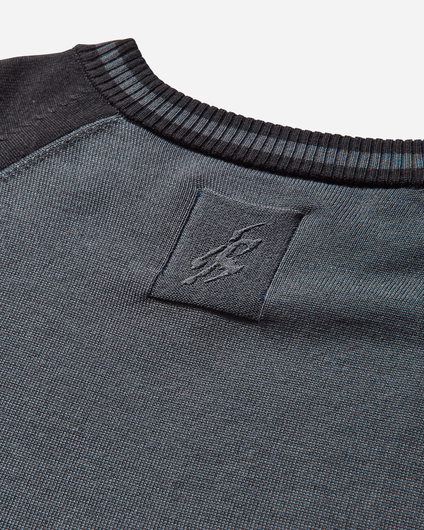 Asics Laricoid Knit Jumper Anchor Grey/Sky Coats and Jackets Jackets 2203A323-023