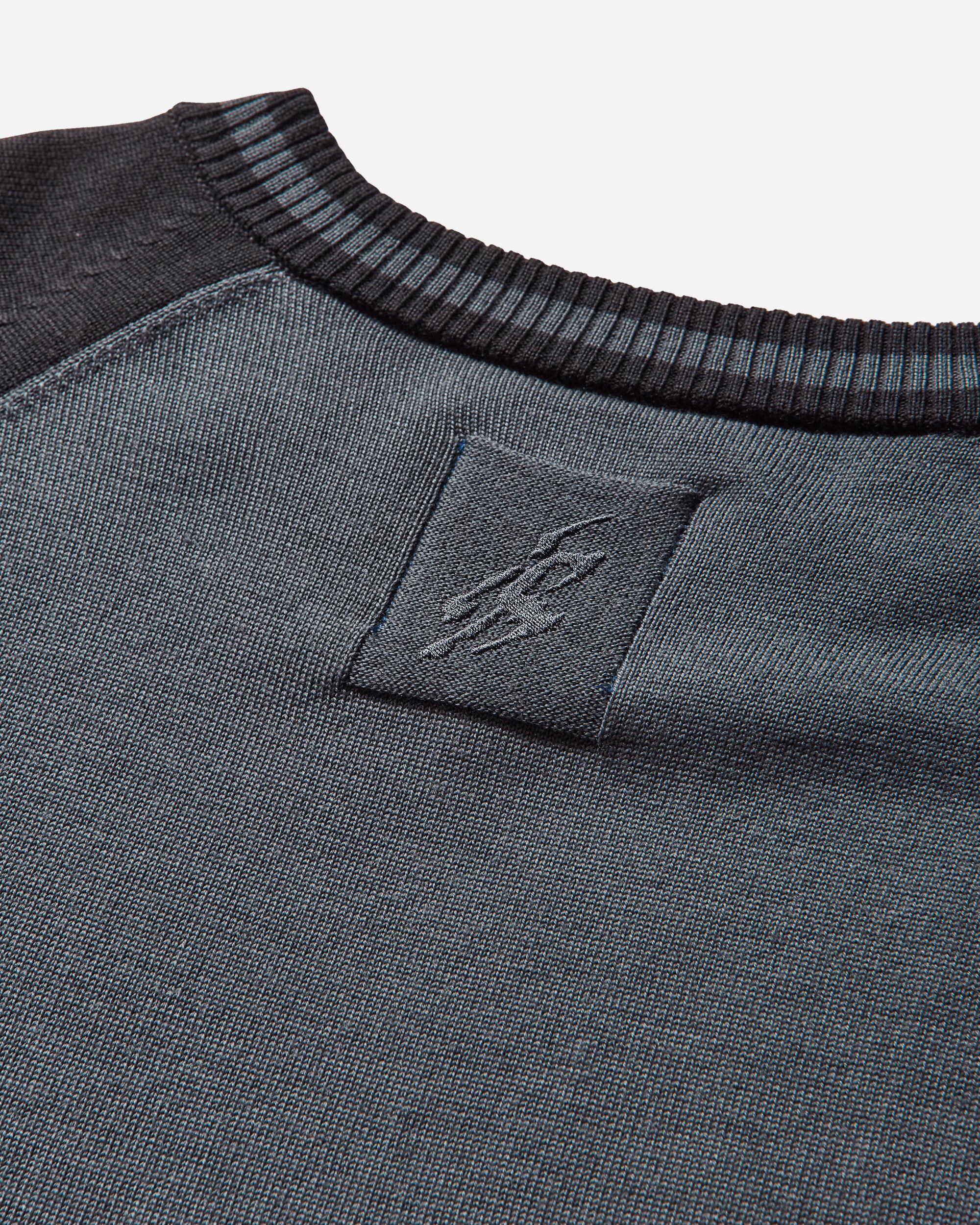 Asics Laricoid Knit Jumper Anchor Grey/Sky Coats and Jackets Jackets 2203A323-023