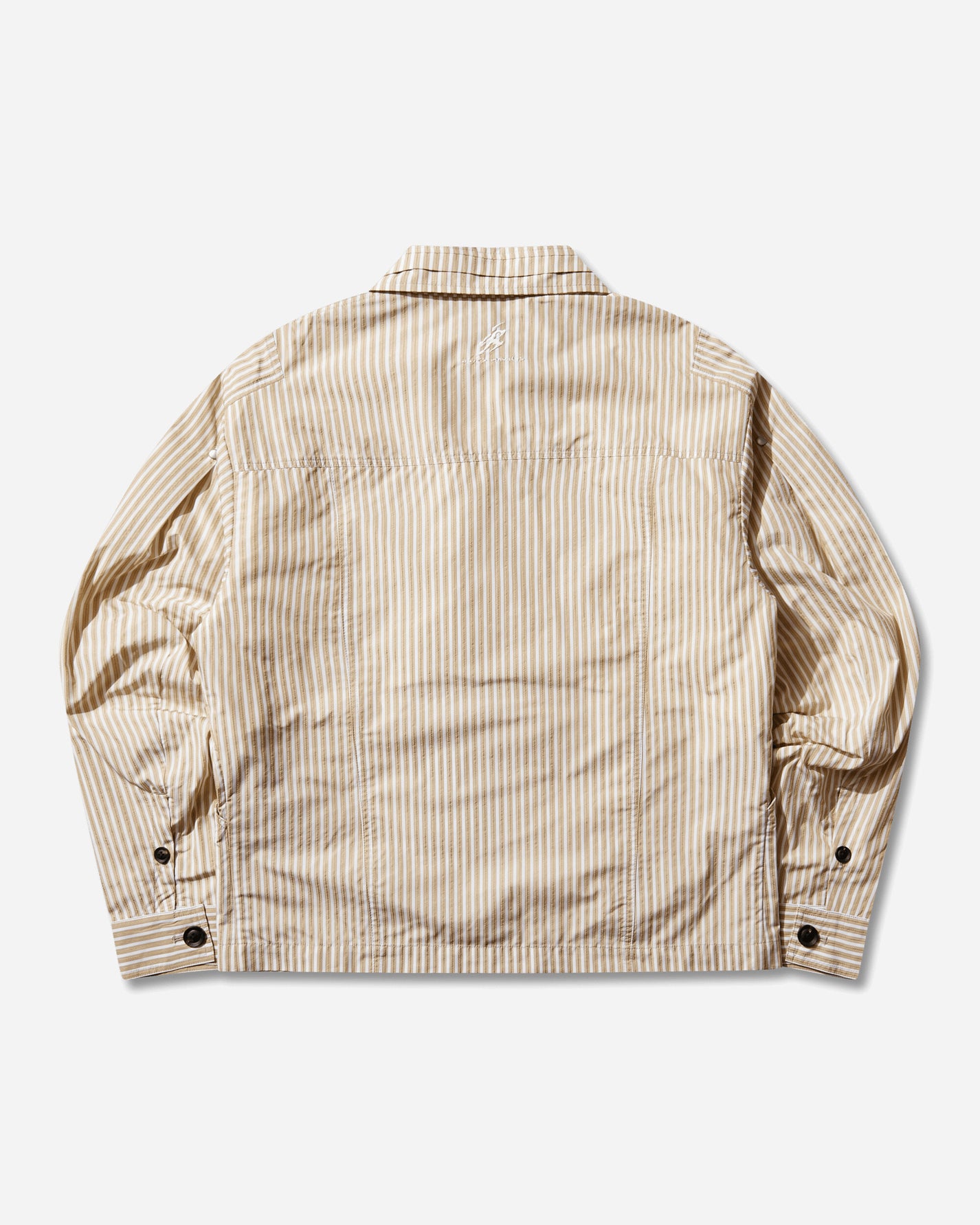 Asics Mirbelioids Jacket Brown Stripe Coats and Jackets Jackets 2203A355-200