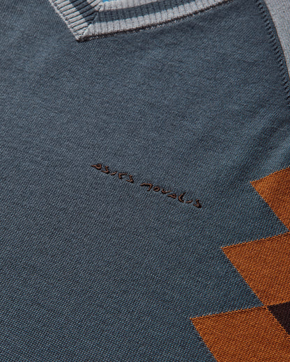 Asics Laricoid Knit Jumper Mist/Rust Knitwears Sweaters 2203A323-021