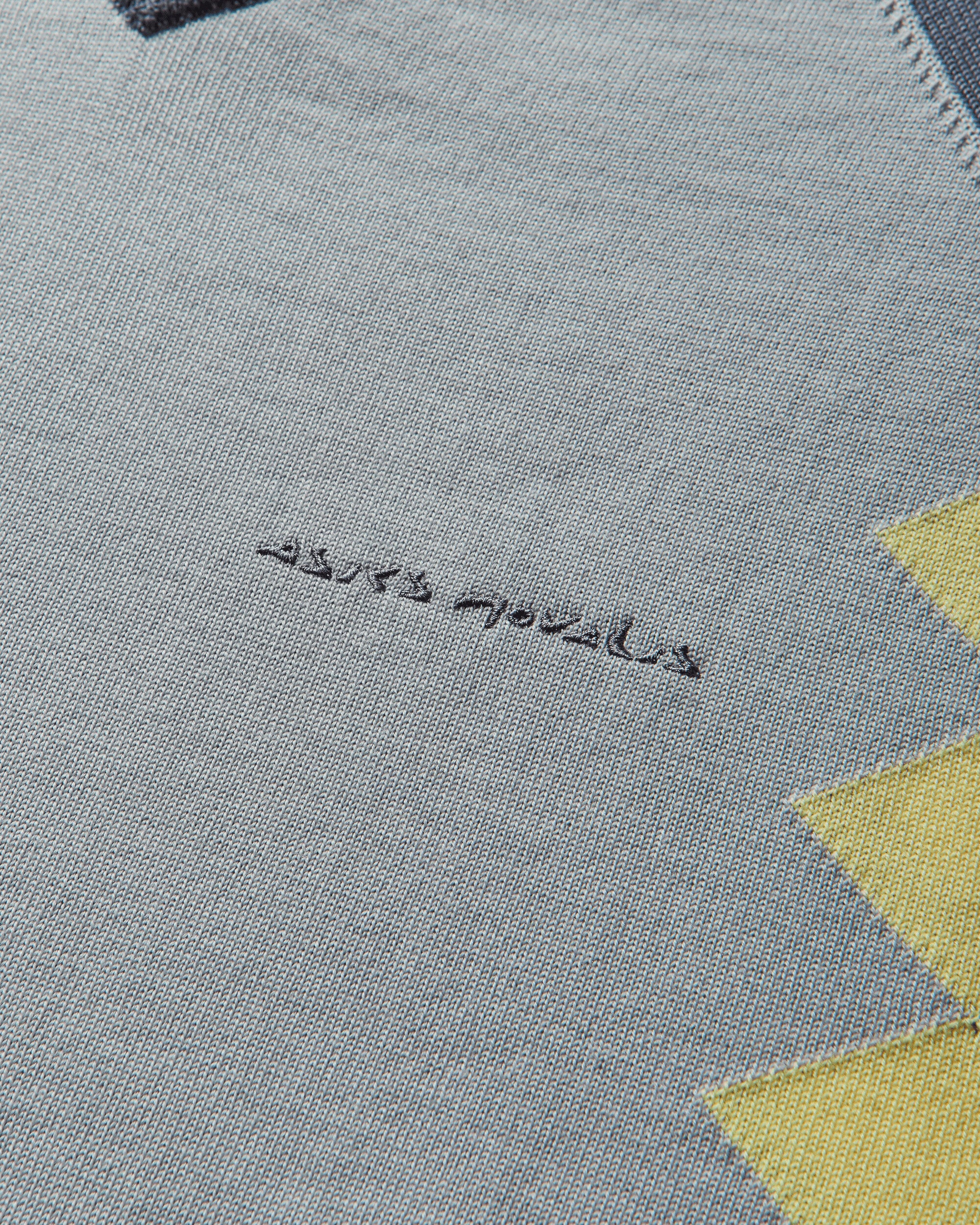 Asics Laricoid Knit Jumper Blue Haze/Lemon Knitwears Sweaters 2203A323-022