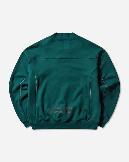 Asics Pyroloi Sweat Shirt Teal Knitwears Sweaters 2203A327-401