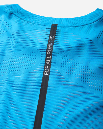 Asics Metarun Fade Ss Top Digital Aqua T-Shirts Top 2011D770-400