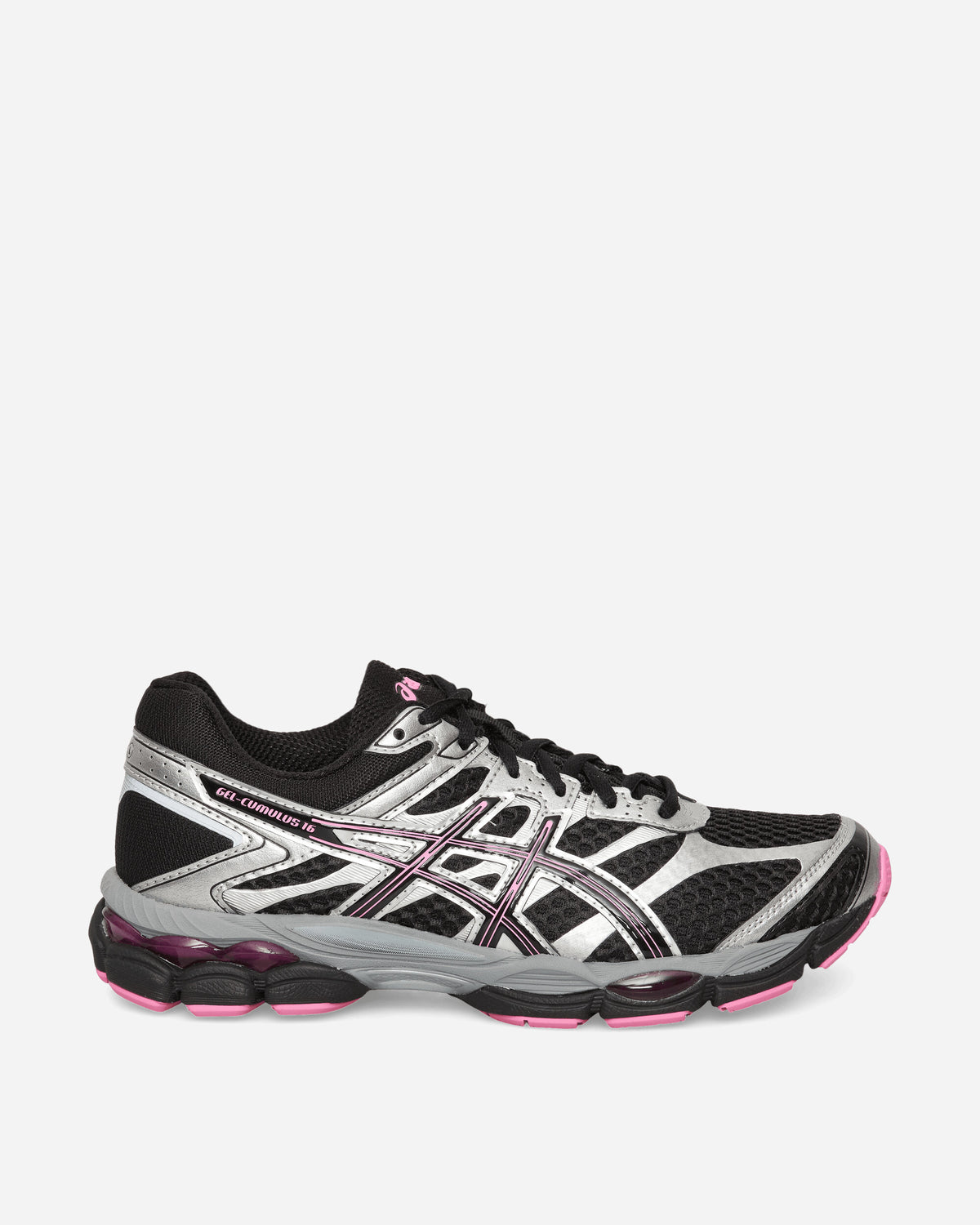Asics Gel-Cumulus 16 Black/Dragon Fruit Sneakers Low 1203A733-003