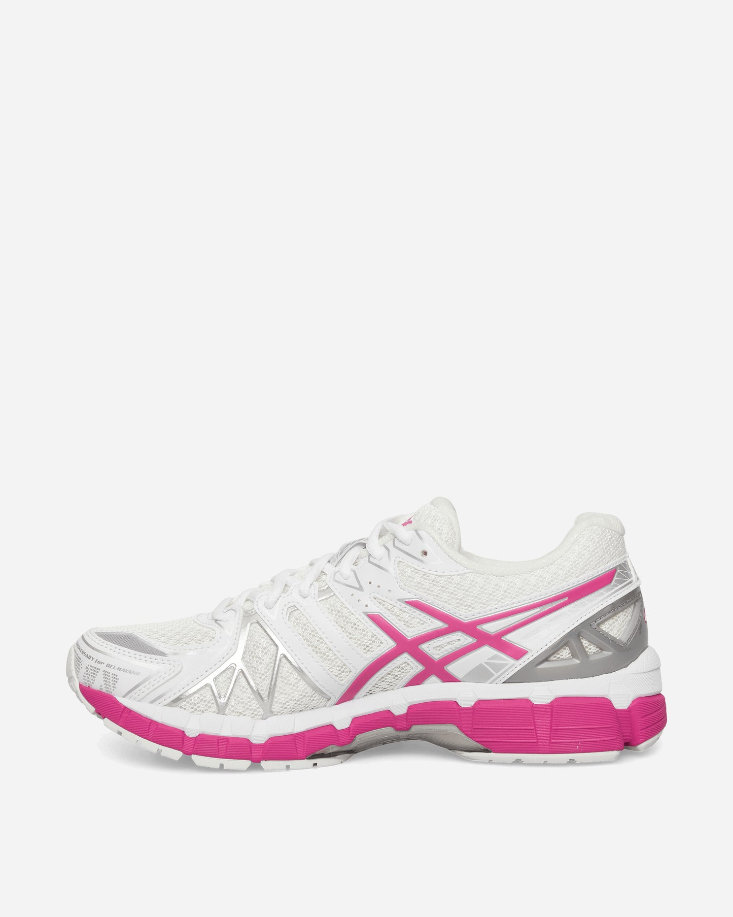 Asics Gel-Kayano 20 White/Raspberry Sneakers Low 1203A388-108
