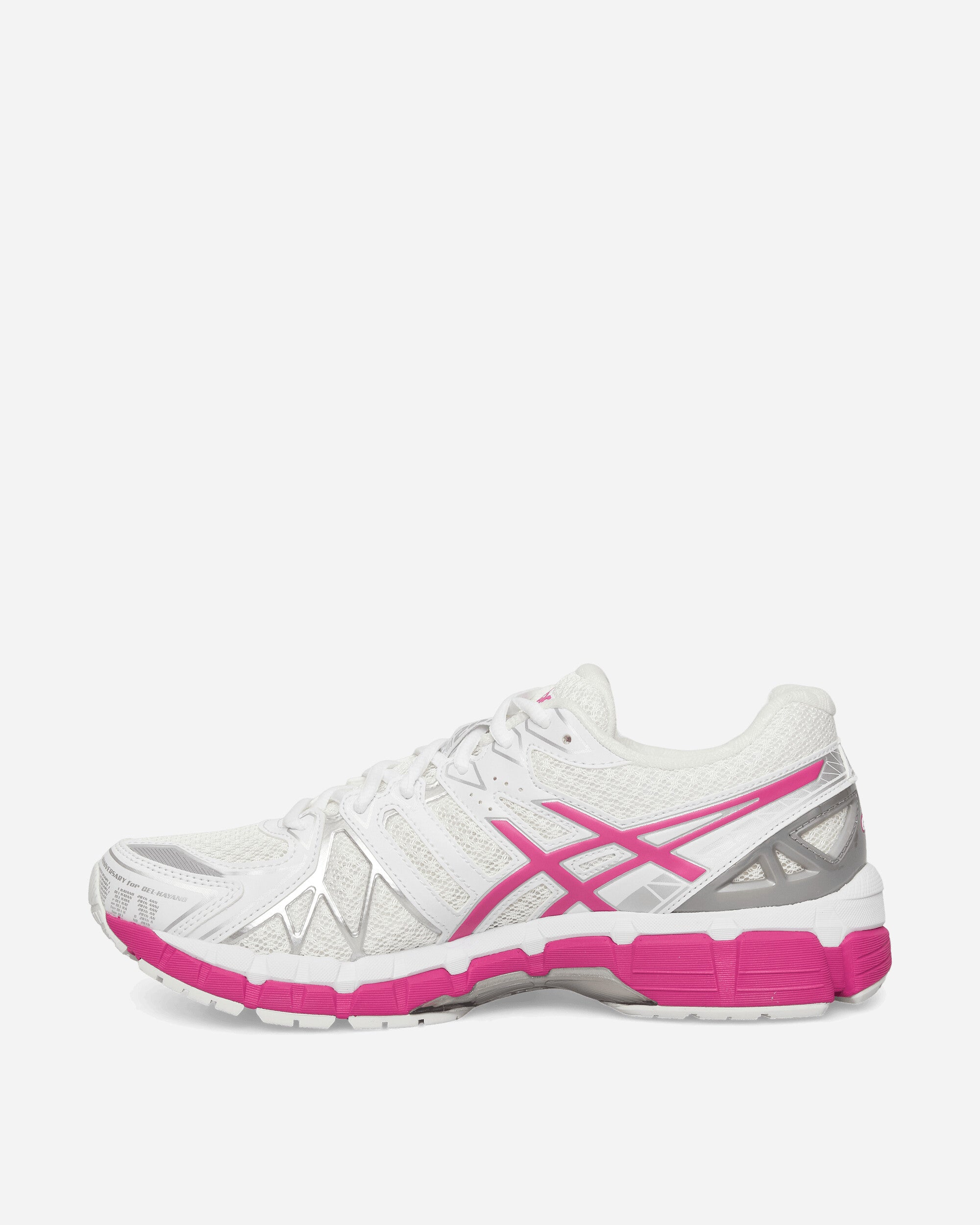 Asics Gel-Kayano 20 White/Raspberry Sneakers Low 1203A388-108