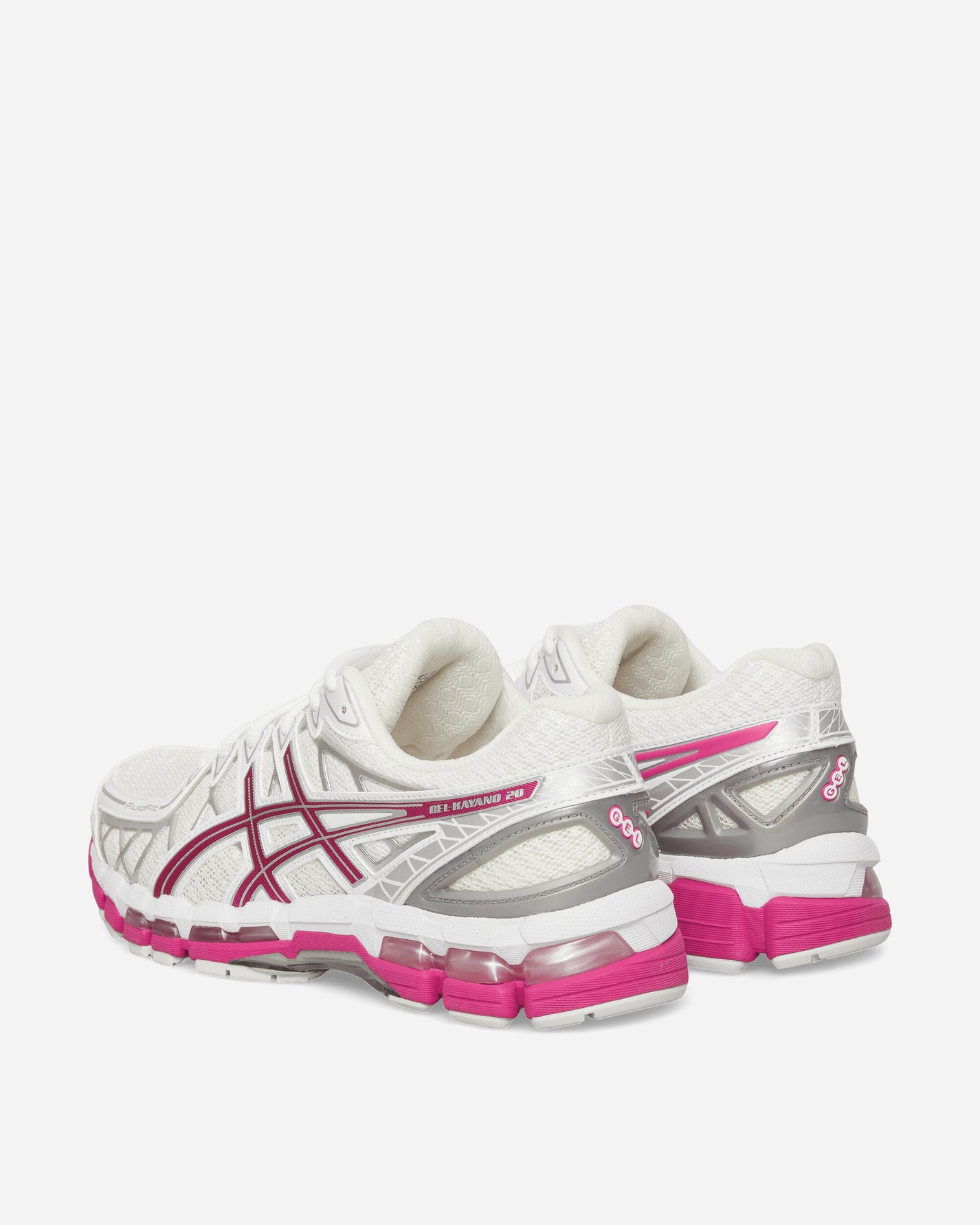 Asics Gel-Kayano 20 White/Raspberry Sneakers Low 1203A388-108